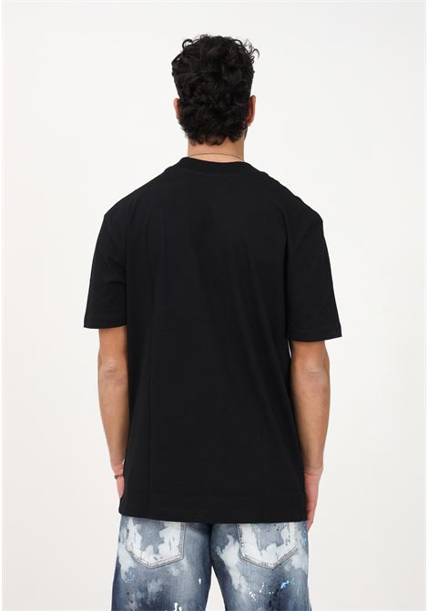 Men's black casual t-shirt SELECTED HOMME | 16077385BLACK